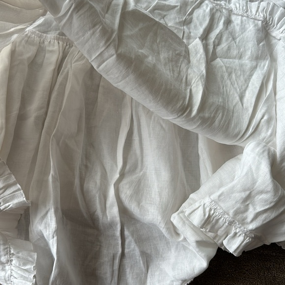 Morton Mac Dalia Dress in White - Picture 10 of 12